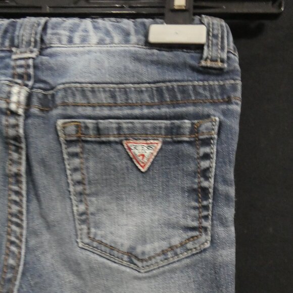 GUESS JEANS | 6x | Daredevil Skinny Leg | Faded Blue Denim Jeans - Picture 12 of 16